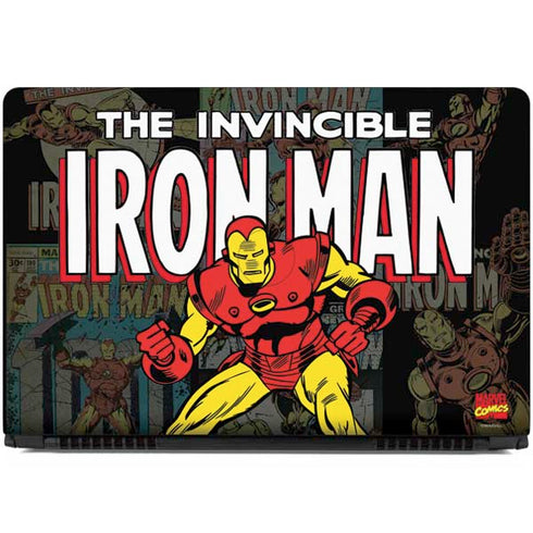 Marvel Classic Comics Iron Man Action Vintage Dell Inspiron Skin